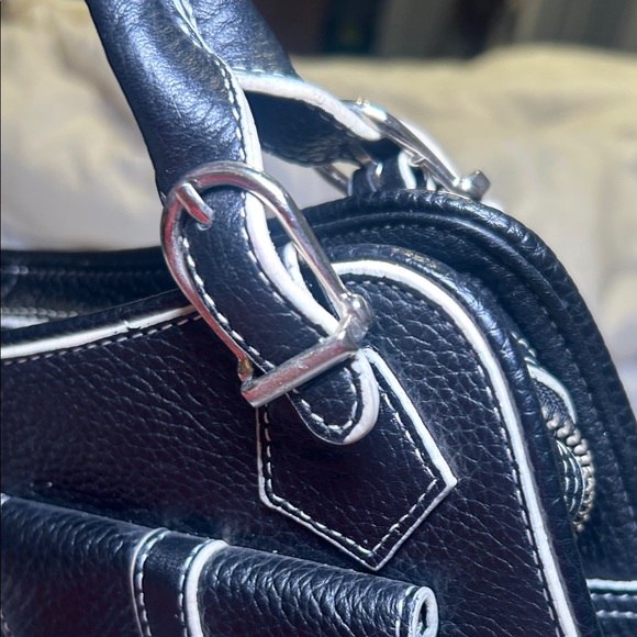 Y2K Maxximum brand black leather handbag - Picture 7 of 10